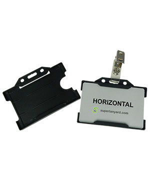  Rigid card holder with a ID strap clip-DBH003J 