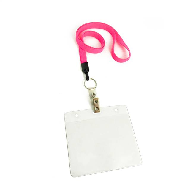  Hot Pink Key Lanyard 
