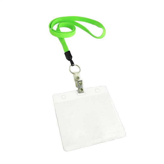  Lime Green Key Lanyard 