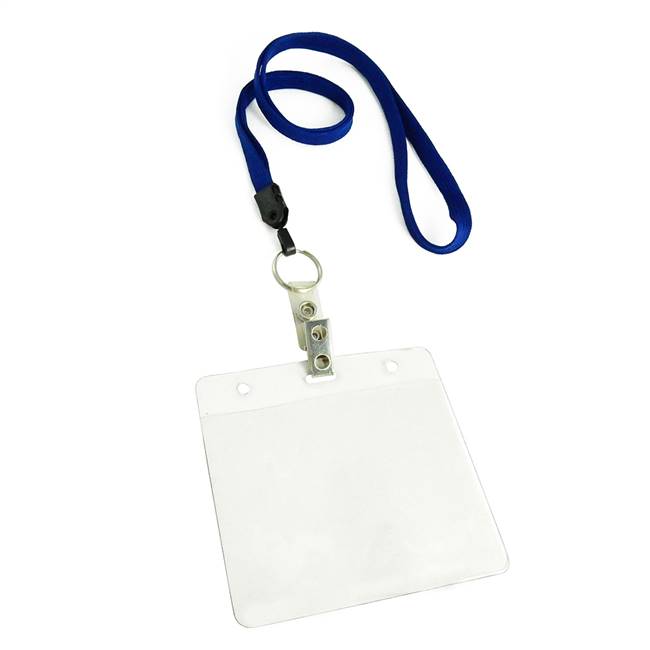 Royal Blue Key Lanyard 