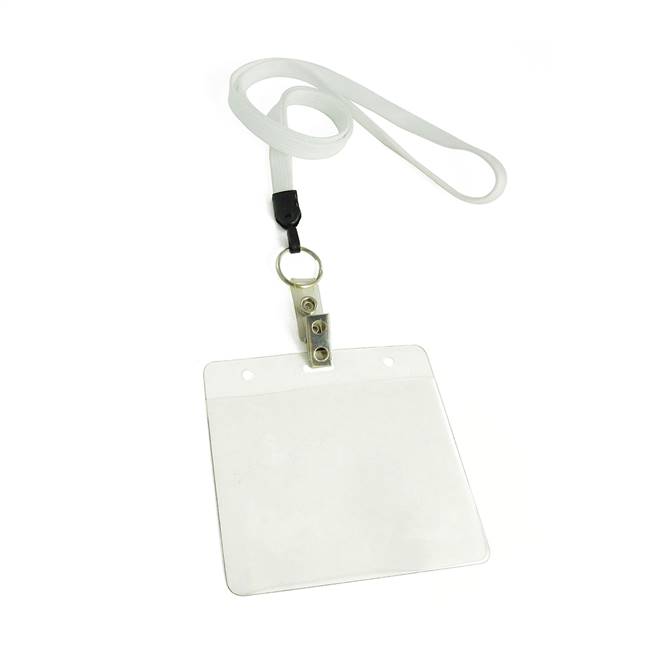  White Key Lanyard 