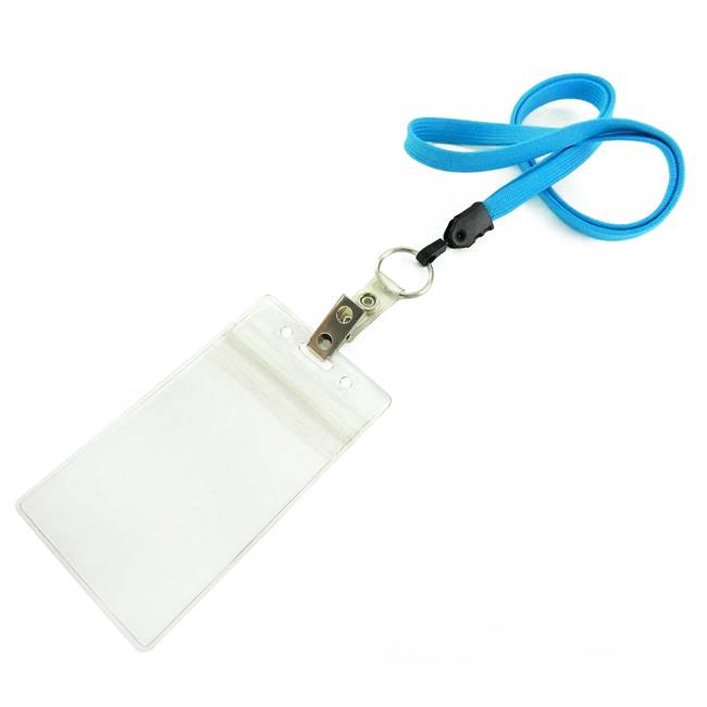  Light Blue Key Lanyard