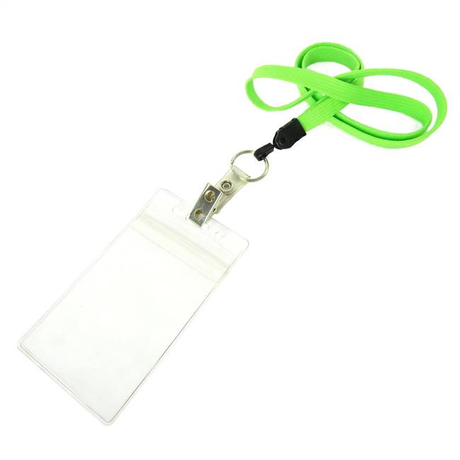  Lime Green Key Lanyard 