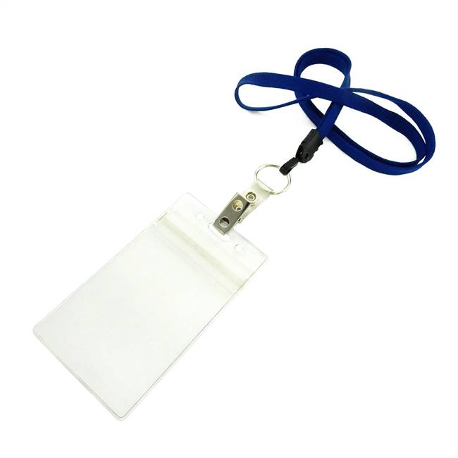 Royal Blue Key Lanyard 