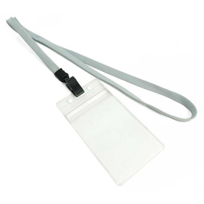  Gray Id Lanyard 