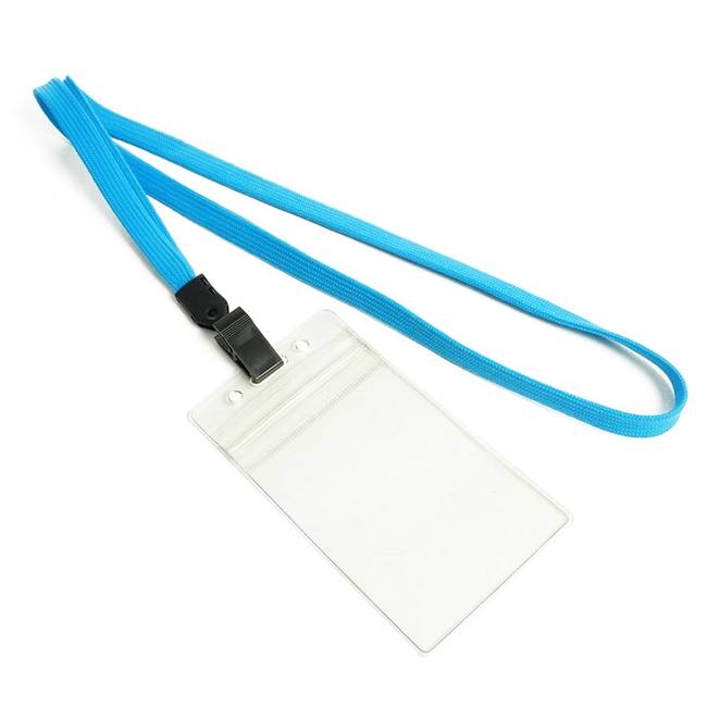  Light Blue Id Lanyard