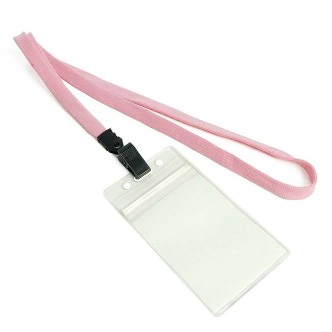  Pink Id Lanyard 