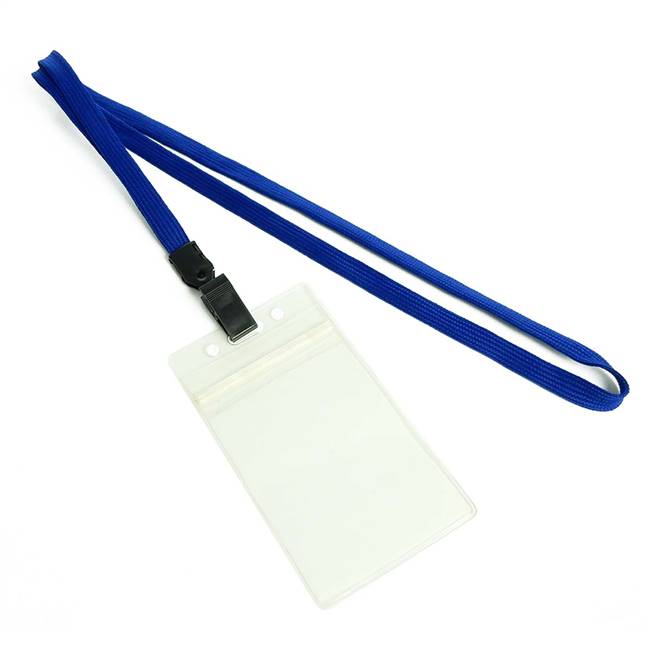  Royal Blue Id Lanyard 