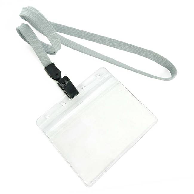  Gray Id Lanyard 