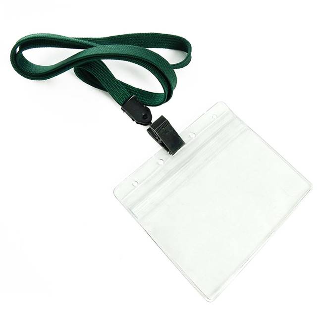  Hunter Green Id Lanyard 