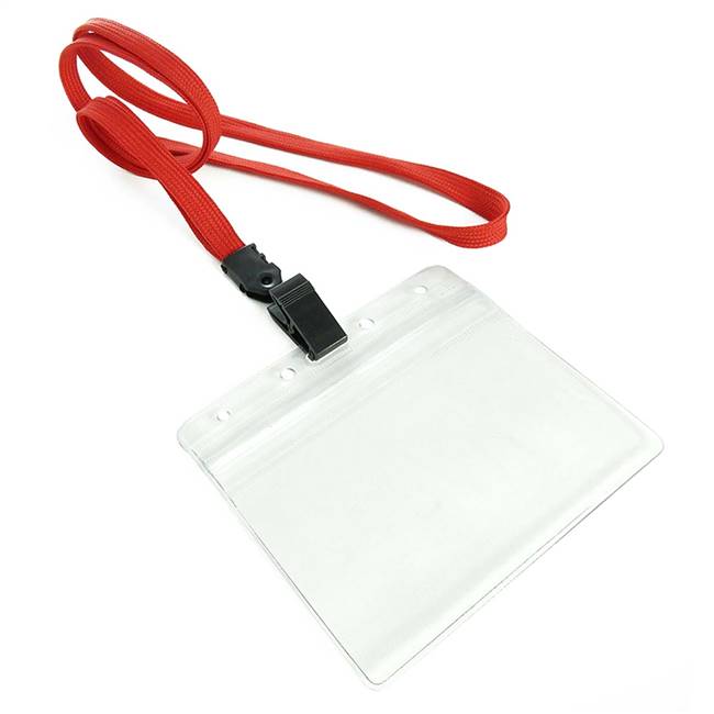  Red Id Lanyard 