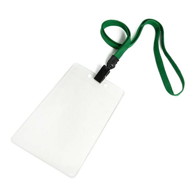  Green Id Lanyard 