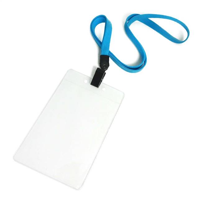  Light Blue Id Lanyard