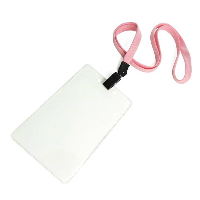 Pink Id Lanyard 