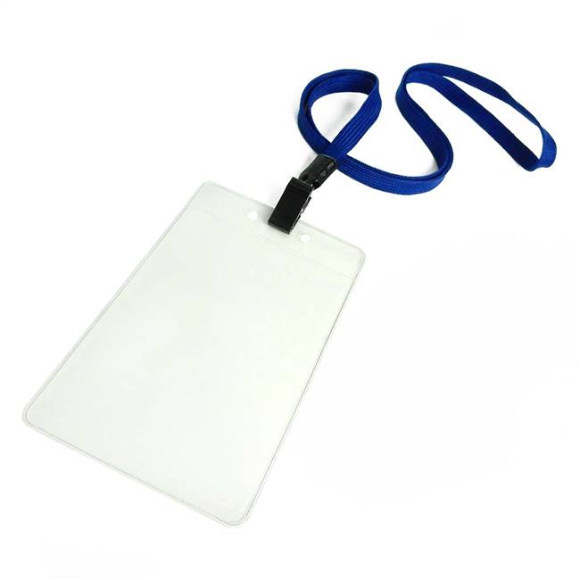  Royal Blue Id Lanyard 