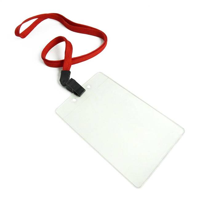  Red Id Lanyard 