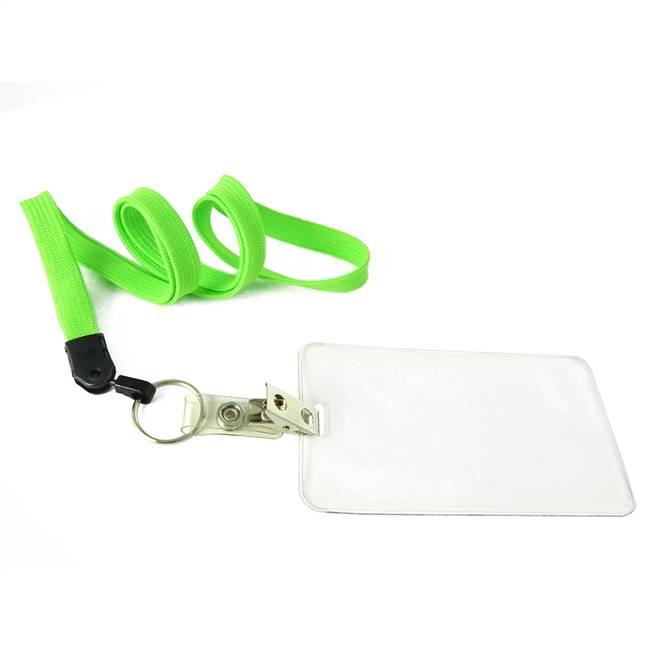  Lime Green Key Lanyard 