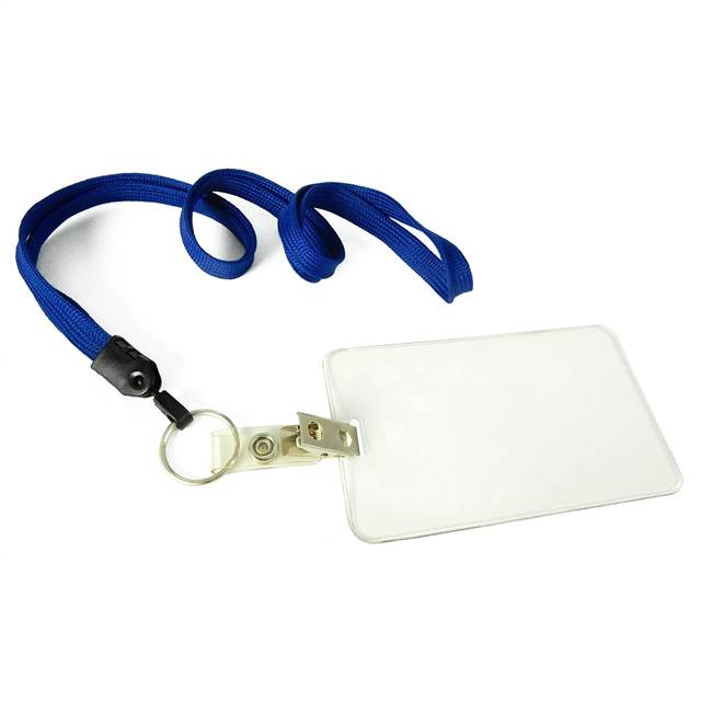  Royal Blue Key Lanyard 