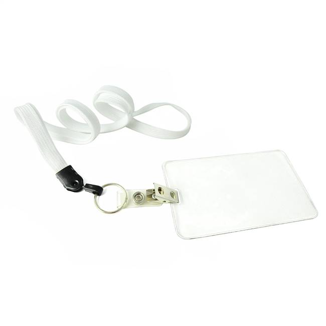  White Key Lanyard 
