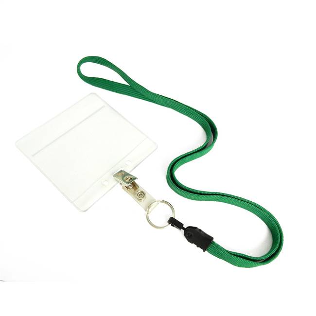  Green Key Ring Lanyard 