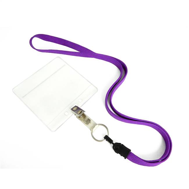  Hunter Green Key Ring Lanyard 