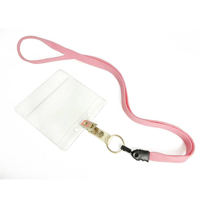  Pink Key Ring Lanyard 