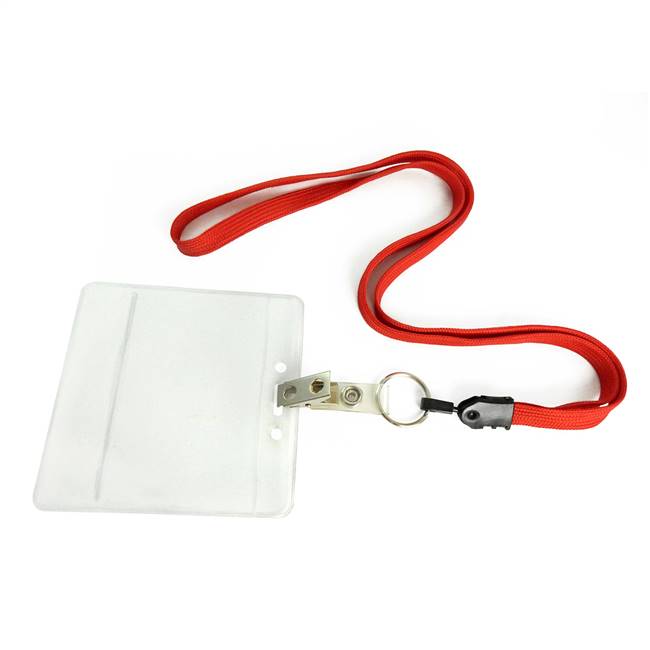  Red Key Ring Lanyard 