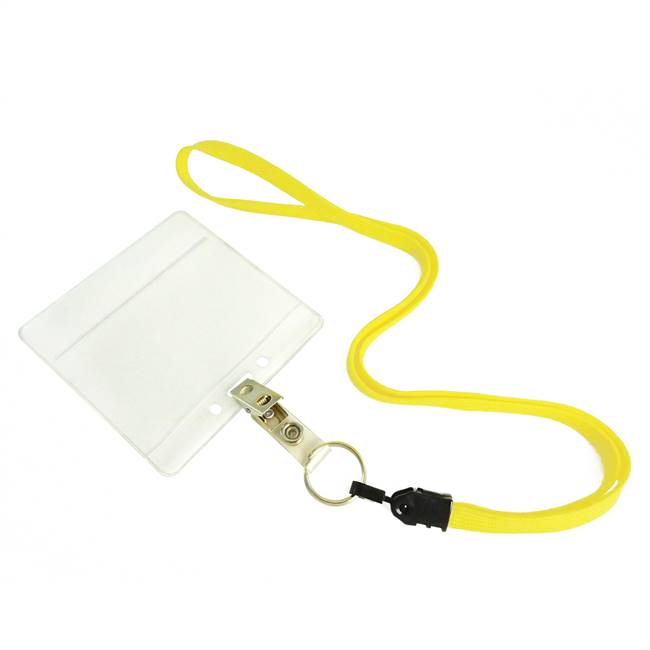  Yellow Key Ring Lanyard 