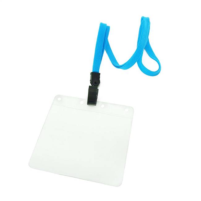  Light Blue Clip Lanyard