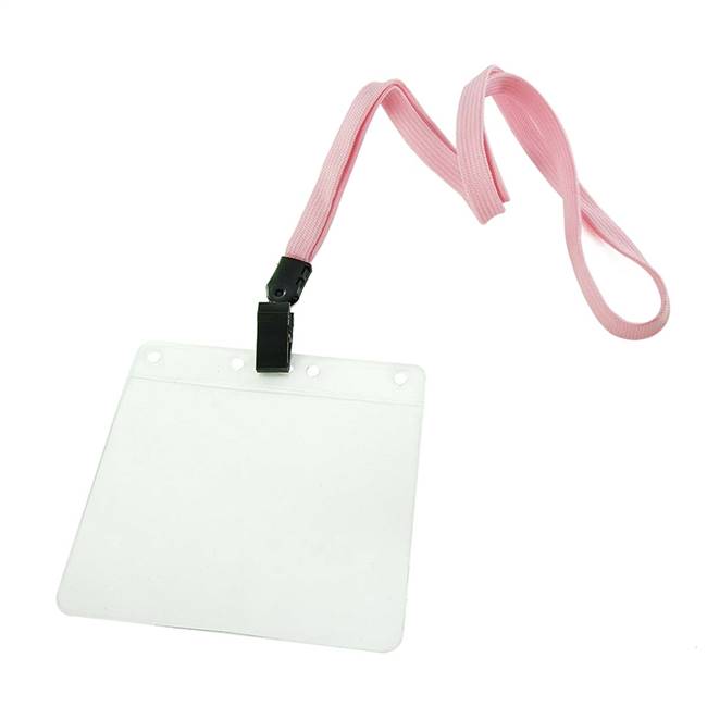  Pink Clip Lanyard 