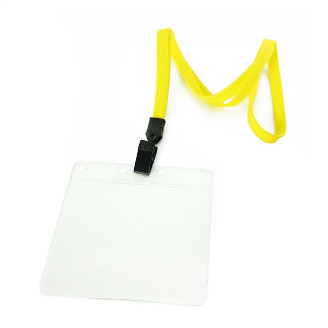  Yellow Clip Lanyard 