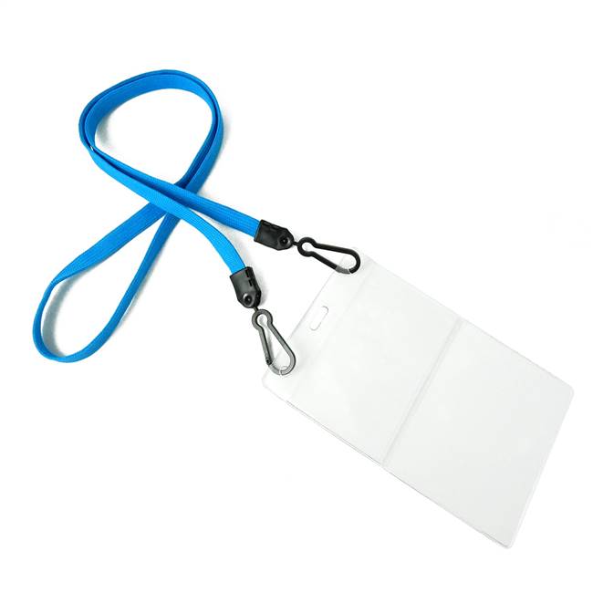  Blue Double Hook Lanyard