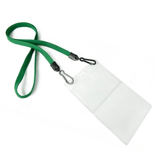  Green Double Hook Lanyard 