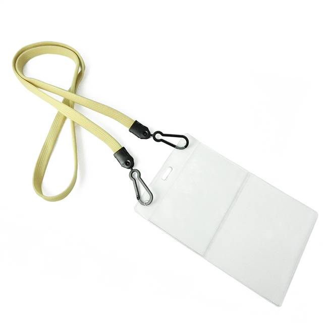  Light Gold Double Hook Lanyard 