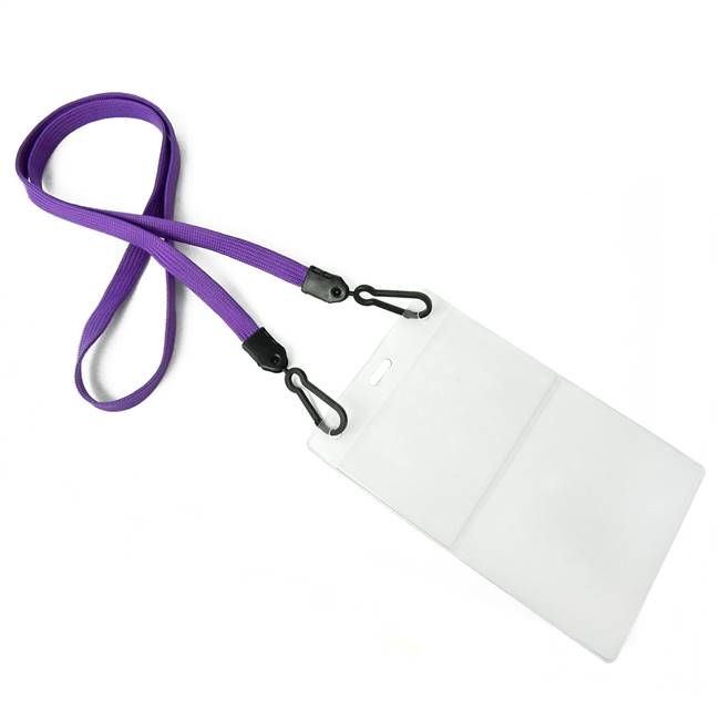  Purple Double Hook Lanyard 