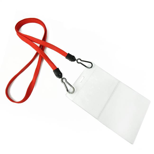  Red Double Hook Lanyard 