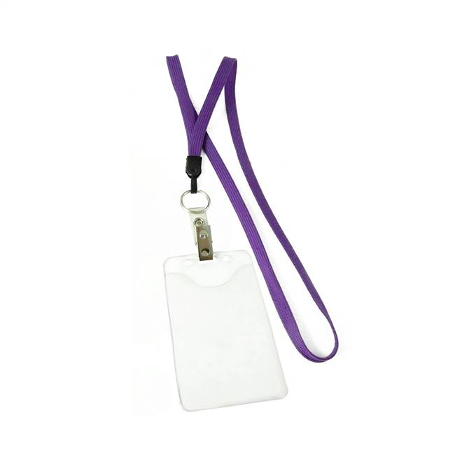  Hunter Green Key Ring Lanyard 