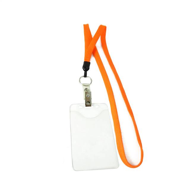  Orange Key Ring Lanyard 