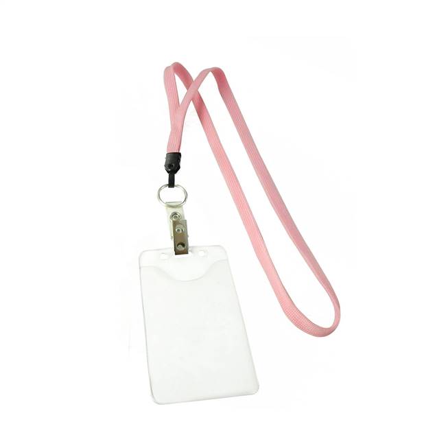  Pink Key Ring Lanyard 