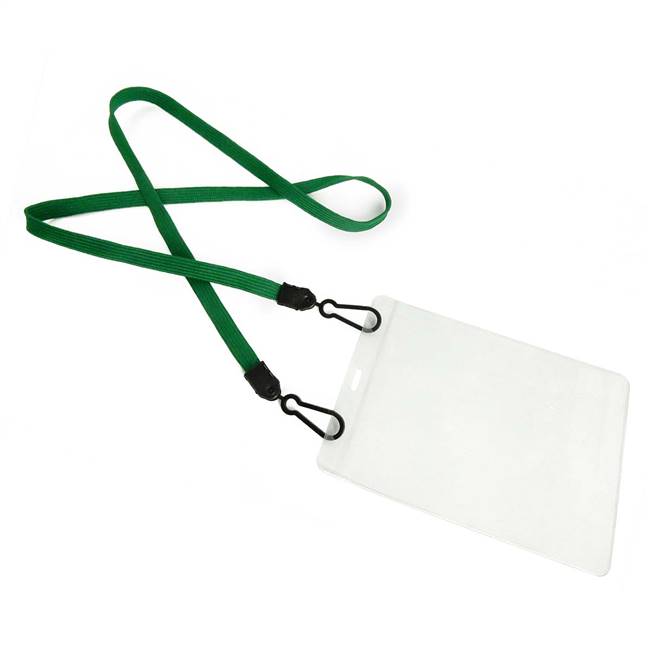  Green Double Hook Lanyard 