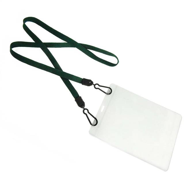  Hunter Green Double Hook Lanyard 