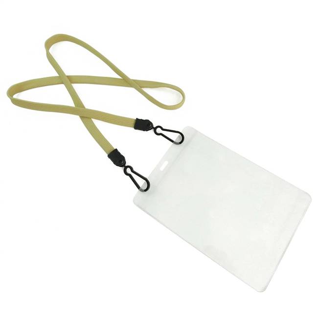  Light Gold Double Hook Lanyard 