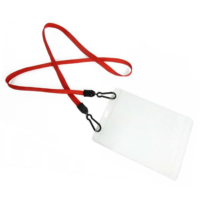  Red Double Hook Lanyard 