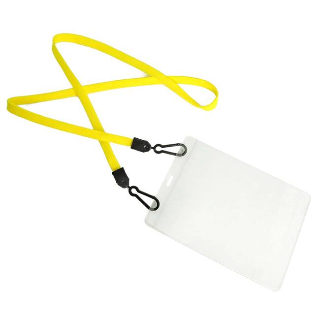  Yellow Double Hook Lanyard 