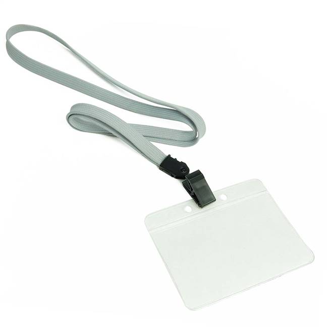  Gray Id Lanyard 