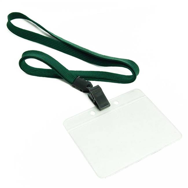  Hunter Green Id Lanyard 