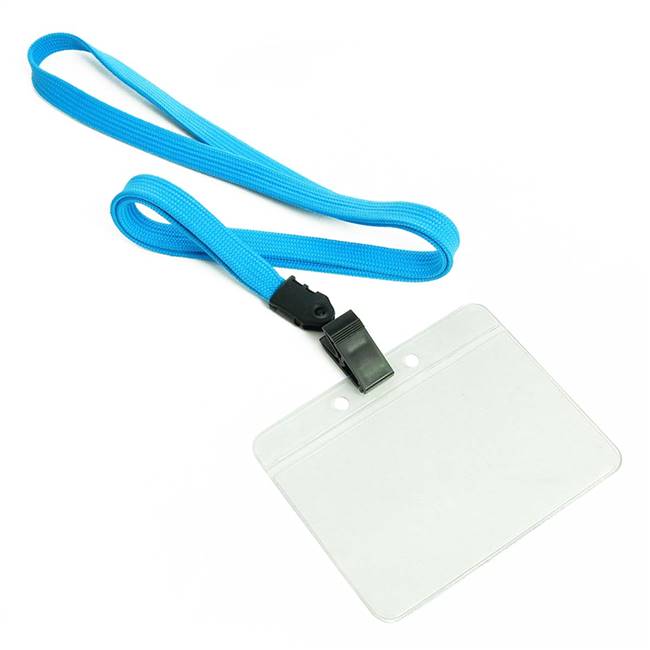  Light Blue Id Lanyard