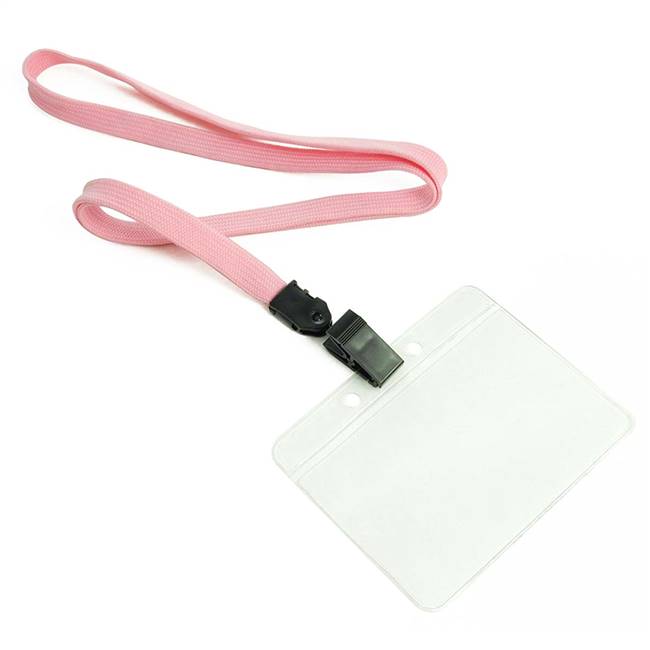  Pink Id Lanyard 