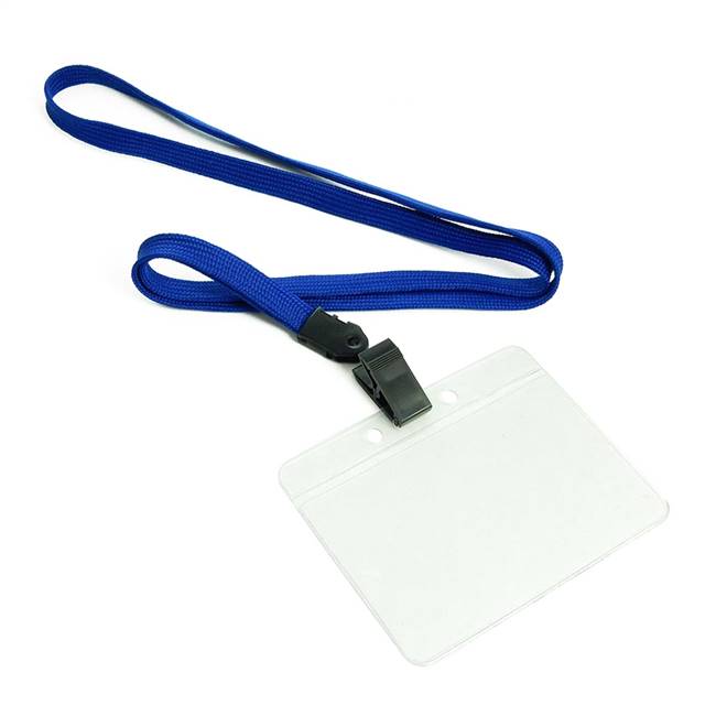  Royal Blue Id Lanyard 