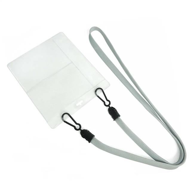 Gray Double Hook Lanyard 